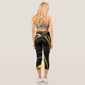 Leggings Capri Couleurs de bourdon (Verso)