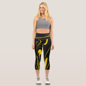 Leggings Capri Couleurs de bourdon (Recto)