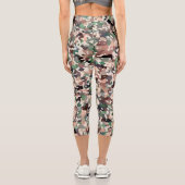 Leggings Capri Couleurs de fin d'automne (Verso)