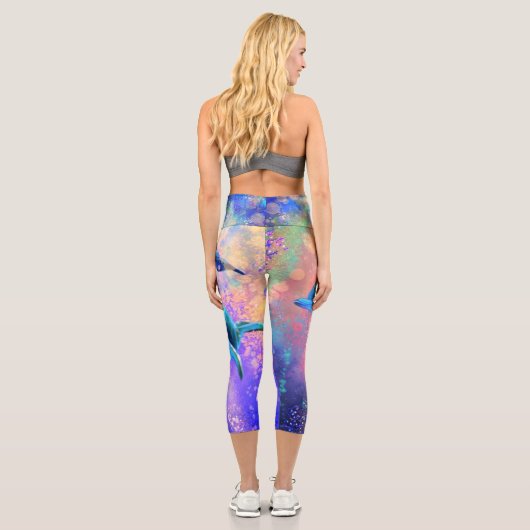 Leggings Capri Couple dauphin - Beau (Verso)