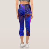 Leggings Capri Courbure de l'espace (Verso)