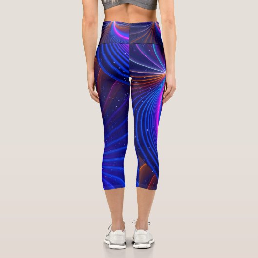 Leggings Capri Courbure de l'espace (Verso)