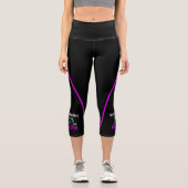 Leggings Capri Courir sur la foi Christian Runner (Recto)