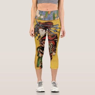 Leggings Capri Courtisane japonaise Oiran par Vincent van Gogh