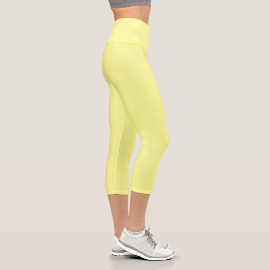 Leggings Capri Craie jaune (Droite)