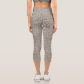 Leggings Capri Création de broderies de Crochet (Verso)
