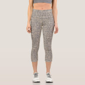 Leggings Capri Création de broderies de Crochet (Recto)