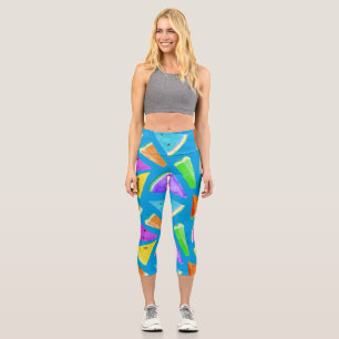 Leggings Capri Création de Motif de pastèque 10