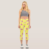 Leggings Capri Crème glacée (Recto)