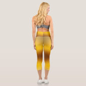 Leggings Capri Crépuscule d'Amberwake (Verso)