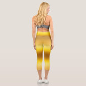 Leggings Capri Crépuscule d'Or (Verso)