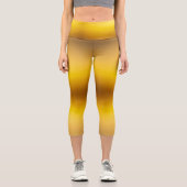 Leggings Capri Crépuscule d'Or (Recto)