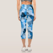 Leggings Capri Crête de couleur 6 (Verso)