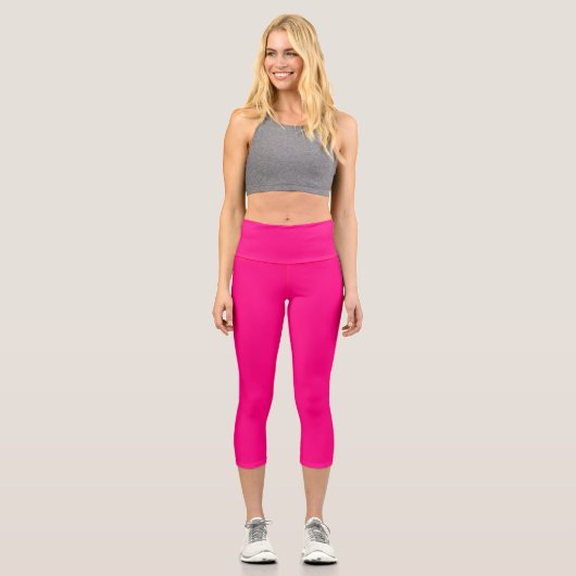 Leggings Capri Crimson vibrant (Recto)