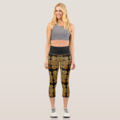 Leggings Capri Croix de nouage celtique (Recto)