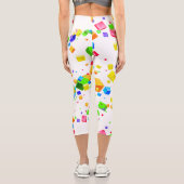 Leggings Capri Cubes colorés 1 (Verso)