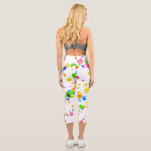 Leggings Capri Cubes colorés 1 (Verso)