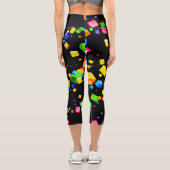 Leggings Capri Cubes colorés 2 (Verso)