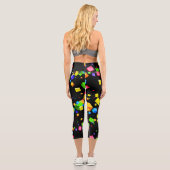 Leggings Capri Cubes colorés 2 (Verso)