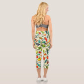 Leggings Capri Cuisine de fruits. (Verso)