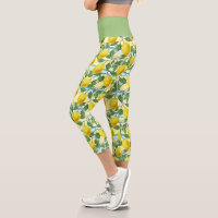 Cute Hip Tropical Summer Lemons Fruit Motif