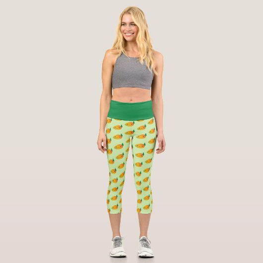 Leggings Capri Cute Kawaii Mango (Recto)