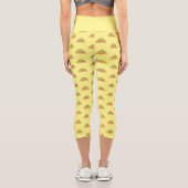 Leggings Capri Cute Kawaii Taco (Verso)