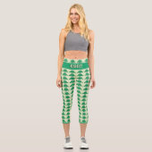 Leggings Capri Cute Motif de grenouille (Recto)