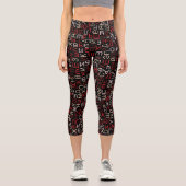 Leggings Capri cyrillique (Recto)