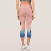 Leggings Capri Dancing Whale Capri Leging (Verso)