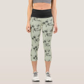 Leggings Capri Dandelion Dragonfly Just Breathe (Recto)