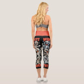 Leggings Capri Danser drôle momies le mot (Verso)