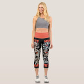 Leggings Capri Danser drôle momies le mot (Recto)