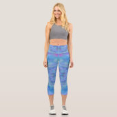 Leggings Capri Danseuse bleue (Recto)