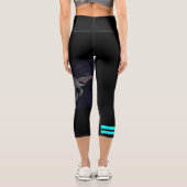 Leggings Capri Daryl se propulsant dans le vide  (Verso)