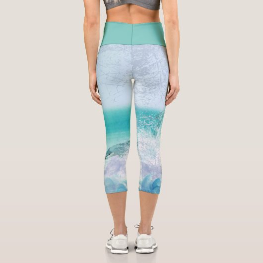 Leggings Capri Dauphin Splash (Verso)