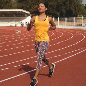 Leggings Capri Découpes Triangle Modernes