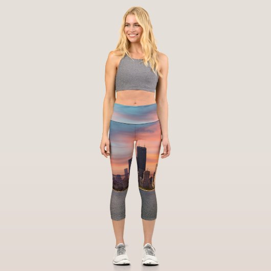 Leggings Capri Deep Sunset Chicago (Recto)