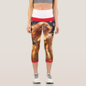 Leggings Capri Déesse de l'Amour : Portrait d'Aphrodite (Recto)