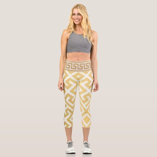 Leggings Capri Déesse Dorée (Recto)