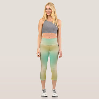 Leggings Capri dégradé de forme libre sur legging extra large