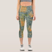 Leggings Capri Déni de mise en page dynamique : Personnaliser le  (Recto)