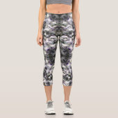 Leggings Capri Dentelle d'argent (Recto)
