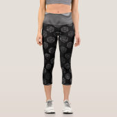 Leggings Capri Dés RPG | Imaginaire Old School Tabletop Retro Gam (Recto)