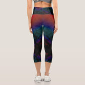 Leggings Capri Descente crépusculaire (Verso)