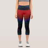 Leggings Capri Descente crépusculaire (Recto)
