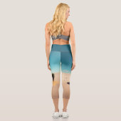 Leggings Capri Desert Monstre (Verso)
