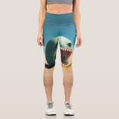 Leggings Capri Desert Monstre (Recto)
