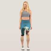 Leggings Capri Desert Monstre (Recto)