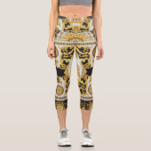 Leggings Capri Design baroque (Recto)